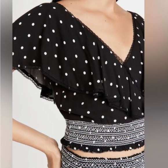 Alice + Olivia Two Piece Polka Dot Set - Picture 7 of 13